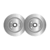 Lot de 2 disques de frein MGA D1872R adaptable MERCEDES-BENZ RENAULT