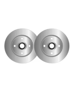 Lot de 2 disques de frein MGA D1680R adaptable RENAULT