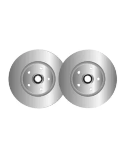 Lot de 2 disques de frein MGA D1691R adaptable RENAULT