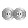Lot de 2 disques de frein MGA D1669R adaptable RENAULT