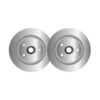 Lot de 2 disques de frein MGA D1947R adaptable RENAULT