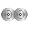 Lot de 2 disques de frein MGA D1811R adaptable RENAULT