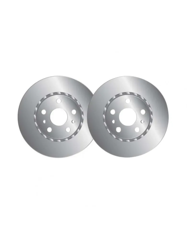 Lot de 2 disques de frein MGA Ref : D2181 adaptable MERCEDES-BENZ RENAULT