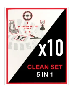 Lot de 10 Kit protection voiture jetable, 5 en 1 - Dialann
