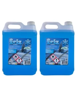 Lot de 2 Lave-glace voiture, été hiver, -15°C, 5L - Diframa