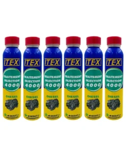 Lot de 6 Nettoyant injecteur, diesel, 300ml - ITEX