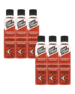 Lot de 6 Start pilote départ moteur essence et diesel 300ml - HOLTS