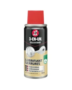 Lubrifiant serrure, 100 ml - 3-EN-UN