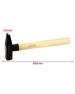 Marteau, mécanicien, manche hickory, 300 g (142.1330) - KS Tools