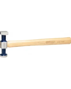 Marteau postillon standard, panne plate en acier poli , manche HICKORY - KS TOOLS