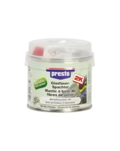 Mastic de rebouchage, (fibre verre & durcisseur) 250g - Presto