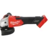 Meuleuse, sans fil, d angle, avec interrupteur coulissant et frein - Milwaukee