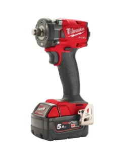 M18 FIW2F12-502x, Boulonneuse à chocs compacte FUEL, carrée ½”, Fixation O’Ring, 18V, pack complet - Milwaukee