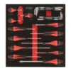 Module outils pour servante, 3 tiroirs, 158pcs - Kstools