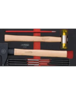 Module outils pour servante, 3 tiroirs, 158pcs - Kstools