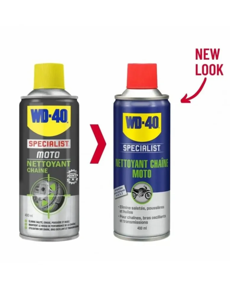 Nettoyant chaîne moto, Spécialist, 400ml - WD-40