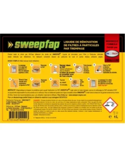 Nettoyant FAP diesel, sweepfap - 1L - Sweeper