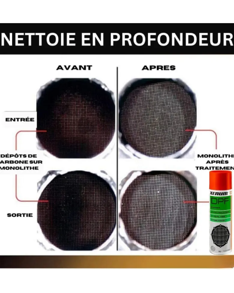 Nettoyant FAP sans démontage, DPF Cleaner, 400 ml - Xenum