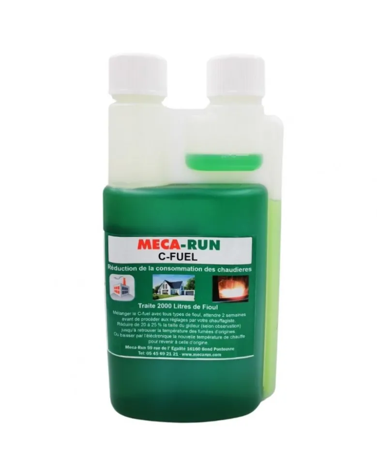 Nettoyant fioul, entretien chauffage, 500 ml - MECARUN