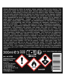 Nettoyant goudron, résine, 300ml - ECOTEC