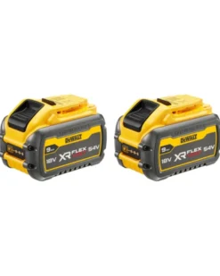 Pack 2 batteries XR FLEXVOLT 18V/54V 9ah/3ah, chargeur rapide - Dewalt