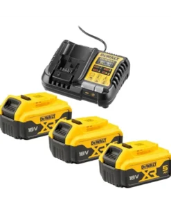 Pack batteries, 3 XR 18V, 5ah Li-Ion, Dewalt