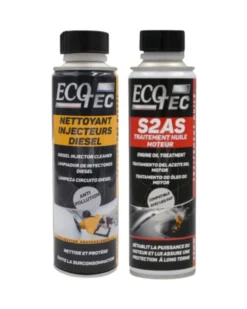 Pack contrôle technique, nettoyant injecteur diesel + traitement huile moteur - ECOTEC
