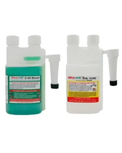 Pack décrassage Mecarun, ECO 10000 Diesel + C99 Diesel, 500ml