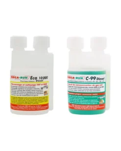 Pack décrassage Mecarun, ECO 10000 Diesel, 250 ml + C99 Diesel, 250ml