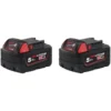 Pack milwaukee, chargeur rapide, 2x batteries M18 5ah et batterie M12 2ah