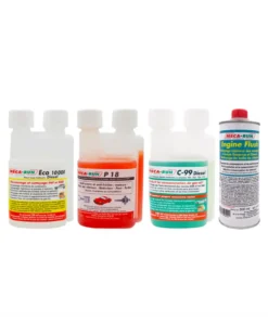 Pack premium diesel Mecarun (ECO 10000 + P18 + C99 + Engine Flush) 250ml
