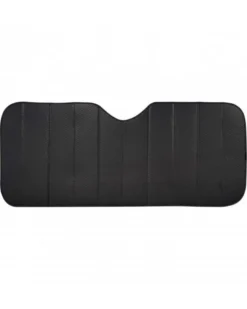 Pare-soleil voiture frontal, noir, taille L 145x70cm - SWISSDRIVE