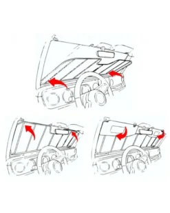Pare-soleil voiture, frontal, taille L 145X70 cm (laser sun) - Car +