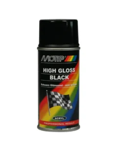 Peinture auto universelle noir, 150ml - Motip