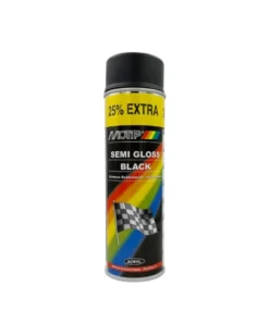 Peinture auto universelle noir satiné, 500ml - MOTIP