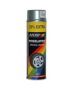 Peinture jantes argent 500 ml - MOTIP