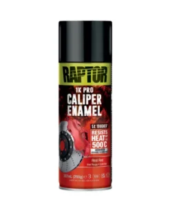 Peinture raptor, peinture céramique pour étriers de freins, vrai rouge, 357 ml - Upol