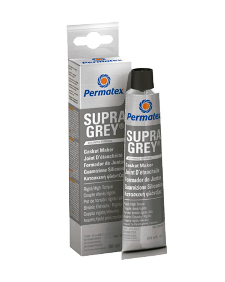 Permatex joint Gris d'étanchéité 80ml Suppra Grey