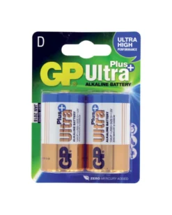 Pile alcaline D, ultra plus, lot de 2 - Proxitech