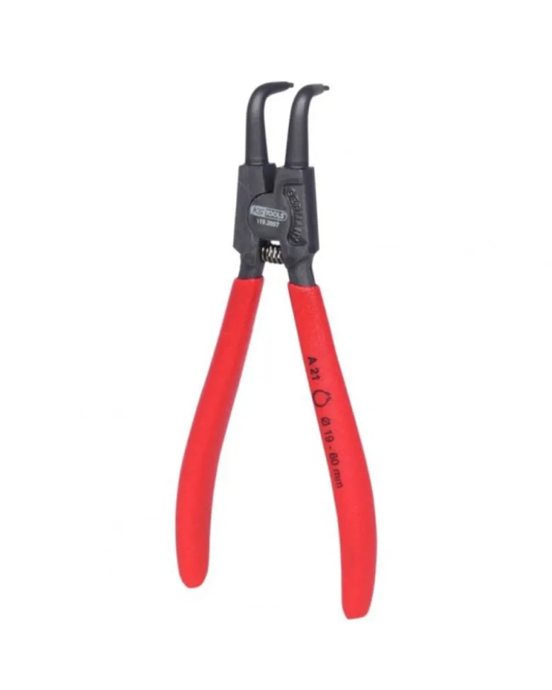 Pince à circlips, extérieur coudée, 90°, L.165mm, (119.2057) - KS Tools