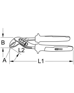 Pince multiprise, 240mm (115.2001) - KS TOOLS