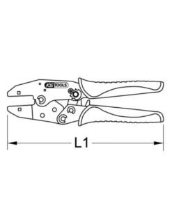 Pince à sertir (115.1401) - KS Tools