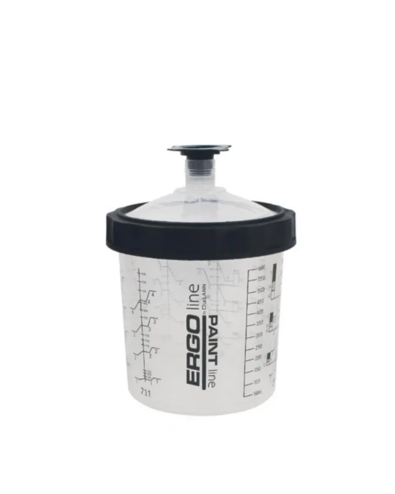 Poche peinture jetable, pistolet à peinture, 600ml, x50 - Dialann