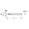 Pointeau, 5 mm, L.120 mm, (156.0175) - KS Tools