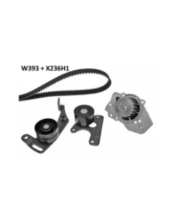 Pompe à eau + kit de courroie de distribution MGA Ref : 393K1