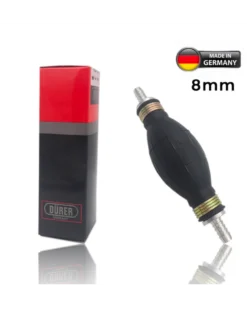 Pompette Droite Poire d'amorcage Carburant 8mm à clapet Durer