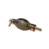 Pompette entrée coudée Poire d'amorcage Carburant 8mm à clapet Durer