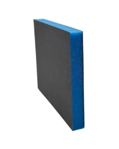 Éponge abrasive, double face, bleu, x100 - Dialann