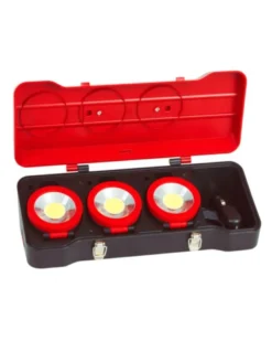 Projecteur à led rechargeable, 3W, 3pcs - Kstools
