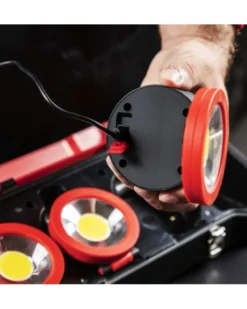 Projecteur à led rechargeable, 3W, 3pcs - Kstools